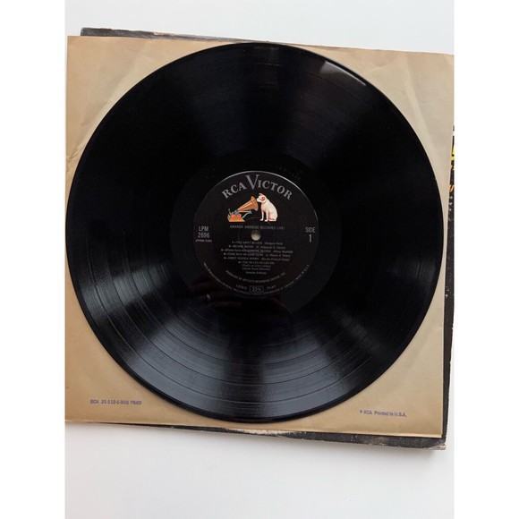 Amanda Ambrose Recorded Live! LP RCA Victor LPM 2696 Mono 1963 VG - Picture 5 of 8